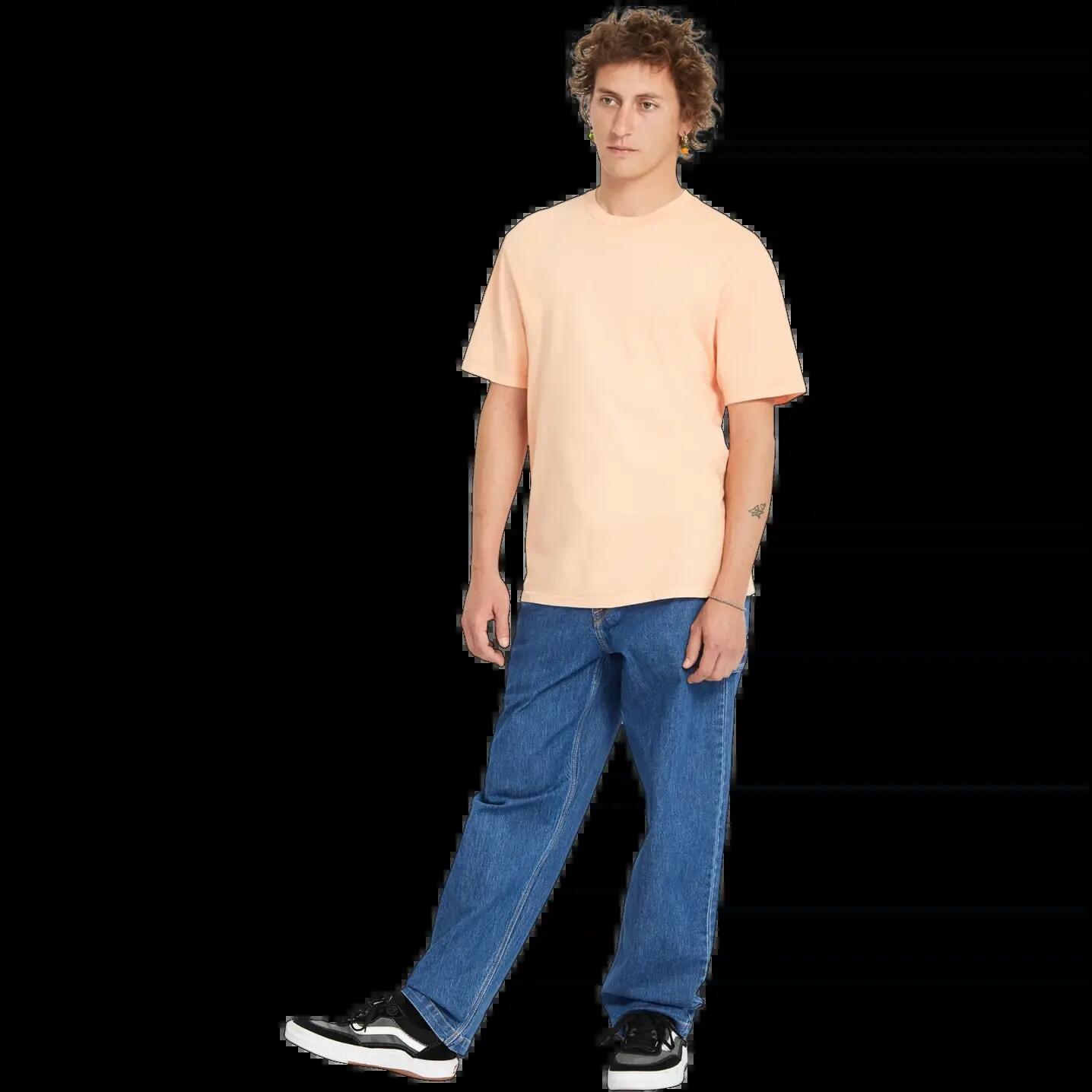 Camiseta Volcom Solid Stone Melocotón Pálido 6/7