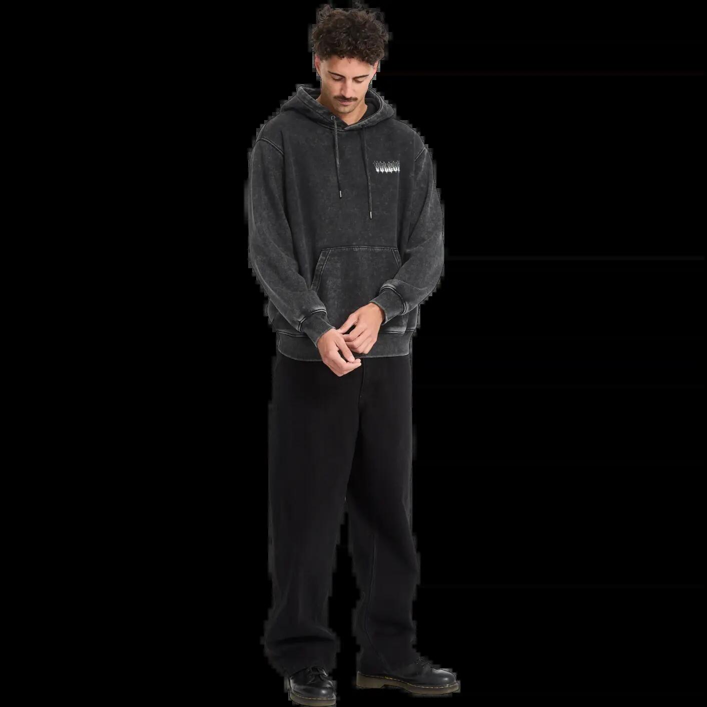 Sweat à capuche Volcom NODER PO Bleu Clair 6/7