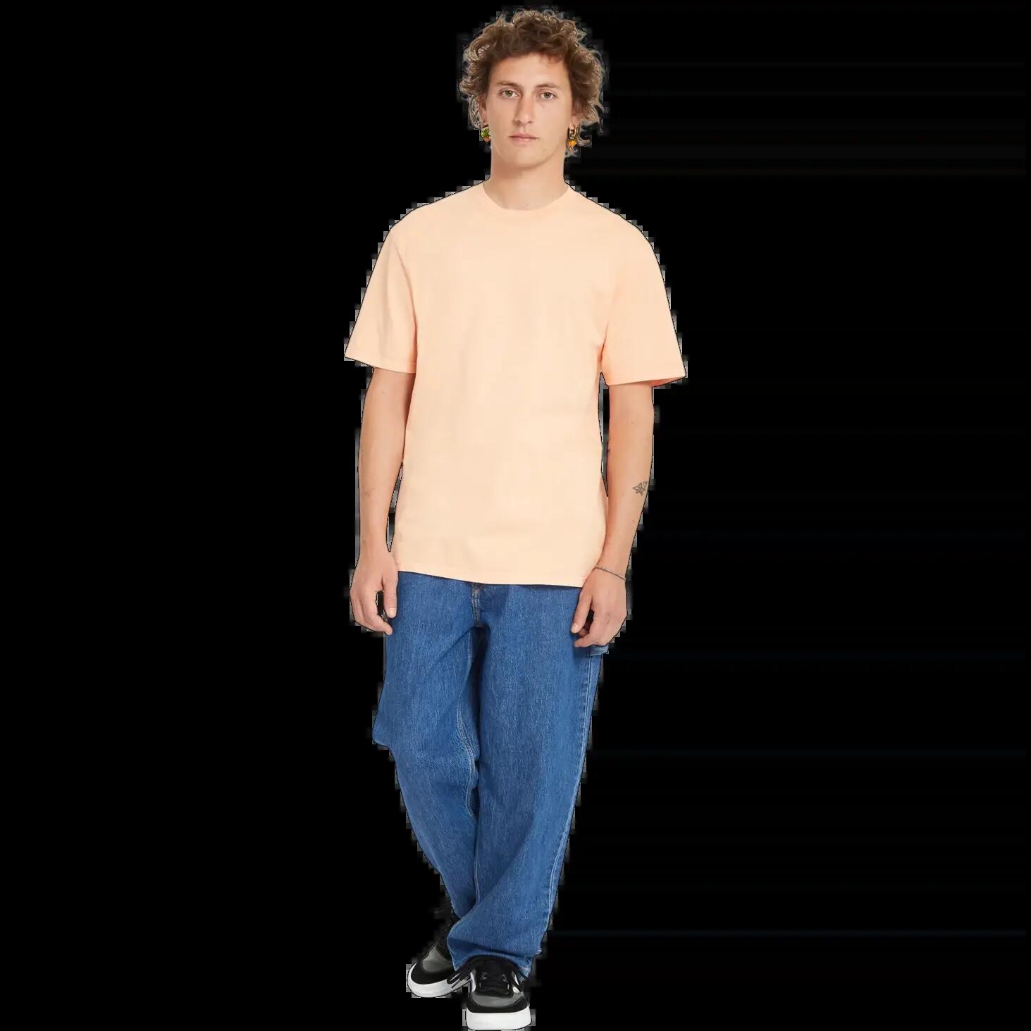 Camiseta Volcom Solid Stone Melocotón Pálido 4/7