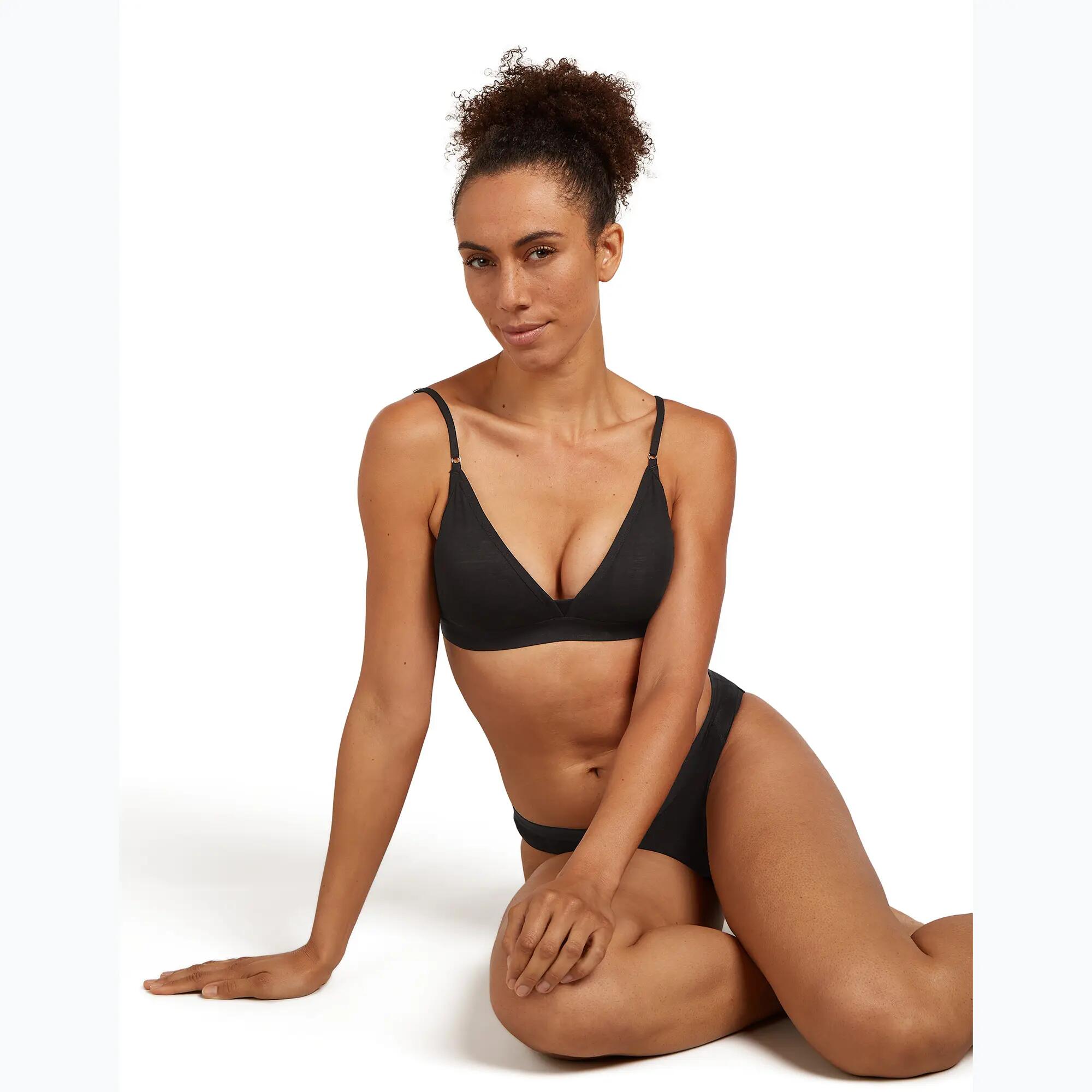 icebreaker Merino 150 Siren Bra Inserts Wärme-Sport-BH 5/7