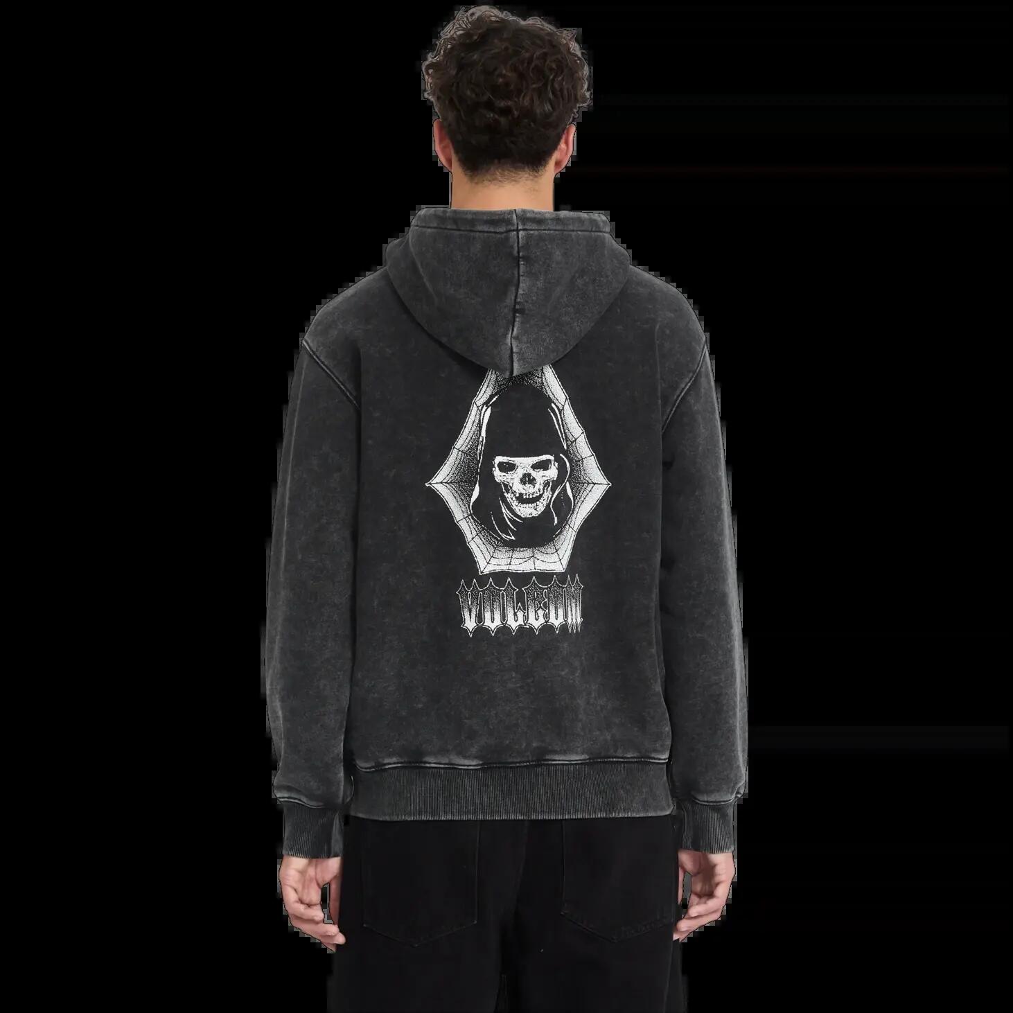 Sweat à capuche Volcom NODER PO Bleu Clair 2/7
