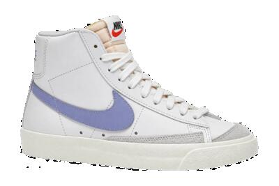 Dames - sportschoen - vintage - blazer mid 77 - wit, licht thistle