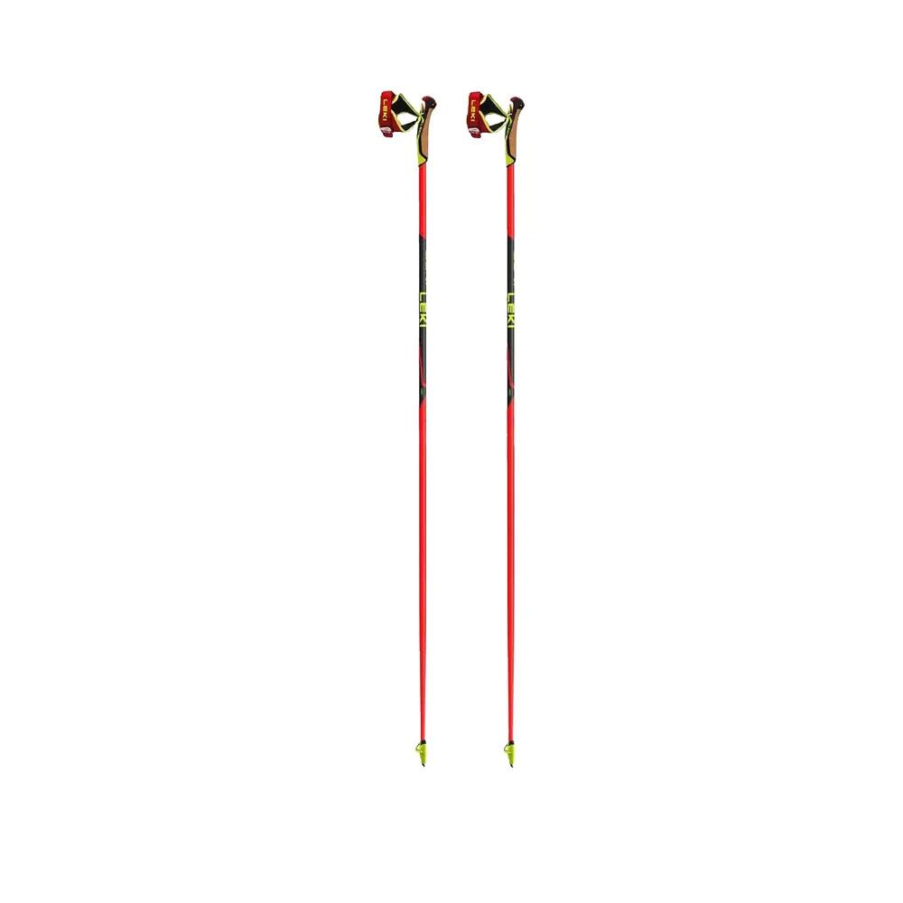 Bâtons de ski de fond Leki HRC Marathon — 100% carbone, couleur Or 2/3