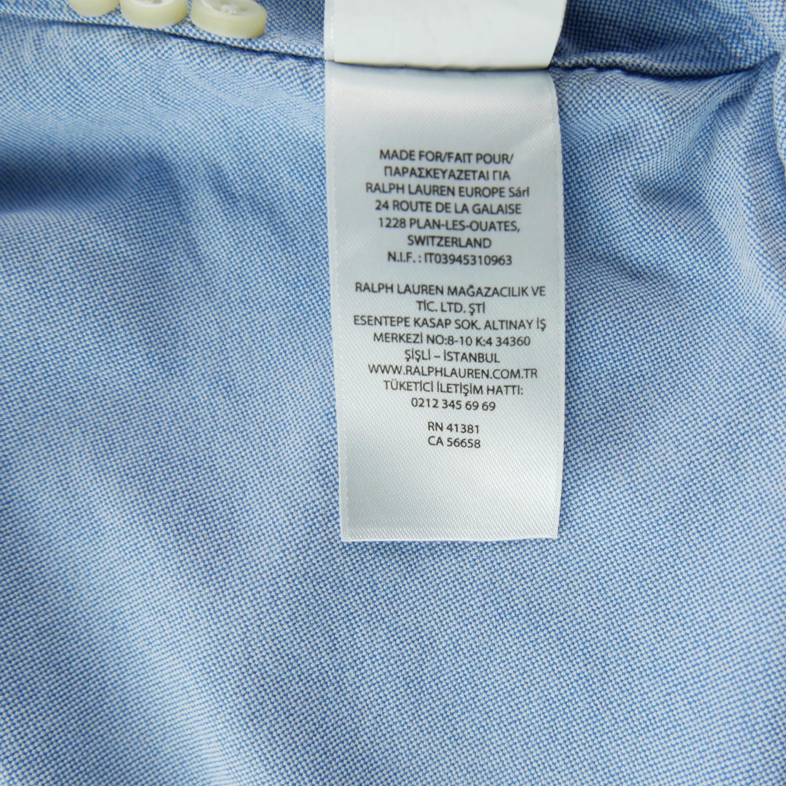 Second life - Men's Classic Solid Shirt 100 % coton - Excellent 6/7