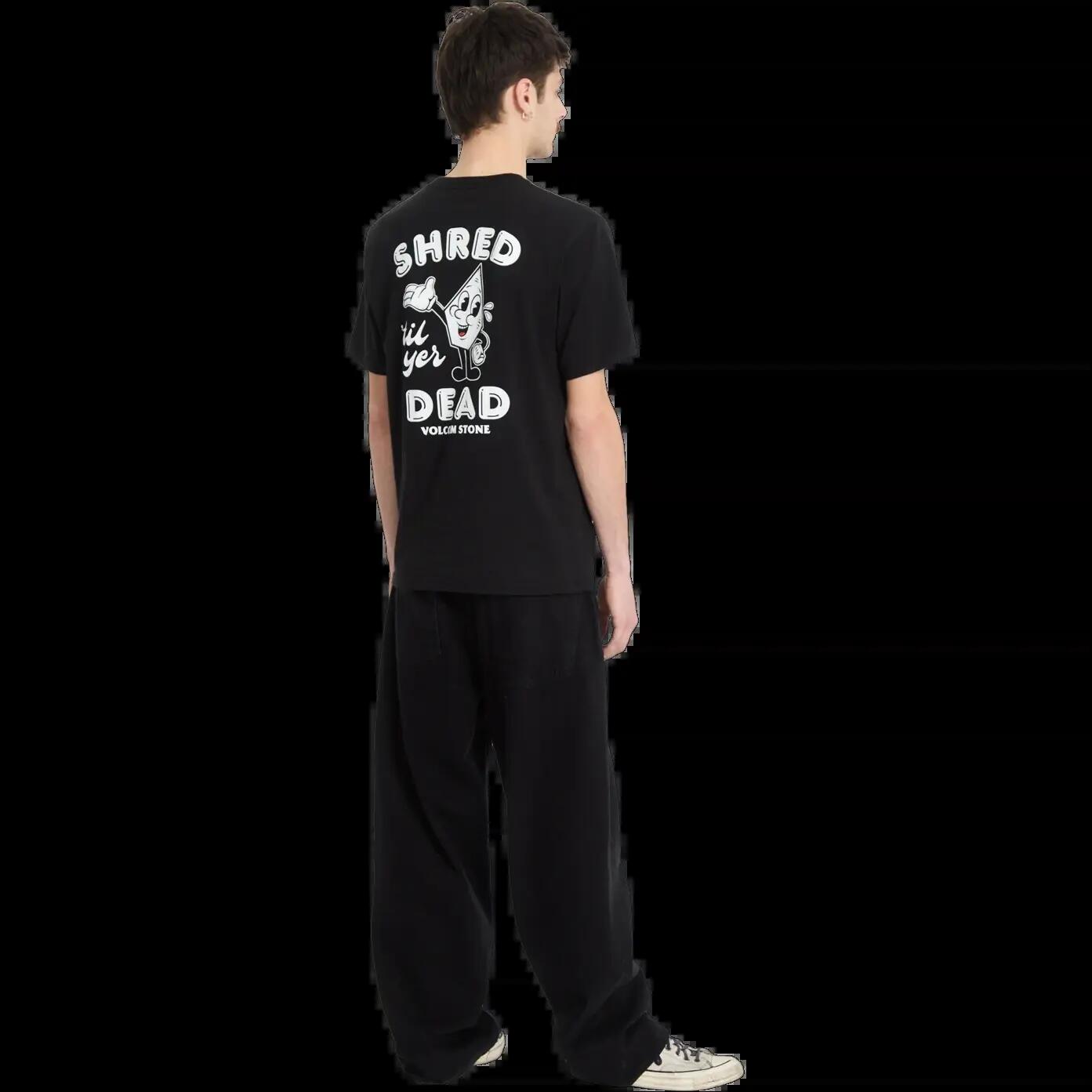 T-shirt Volcom MISTE STONE BSC Noir 6/6