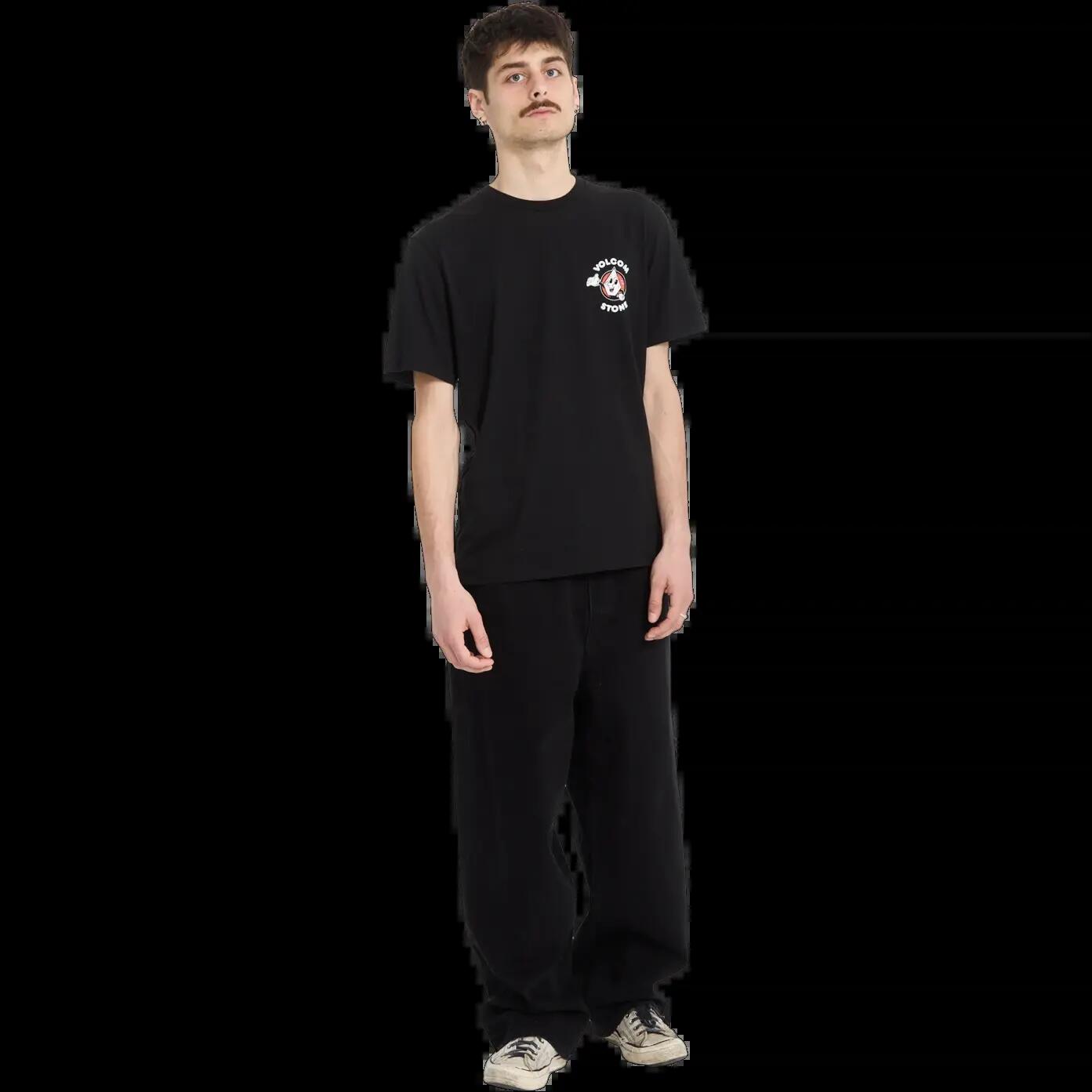 T-shirt Volcom MISTE STONE BSC Noir 5/6
