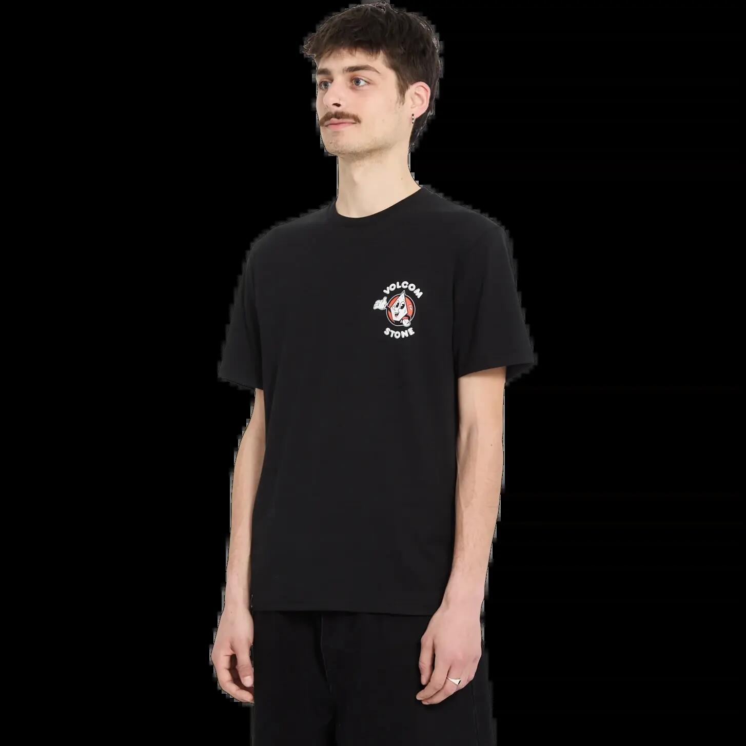 T-shirt Volcom MISTE STONE BSC Noir 3/6