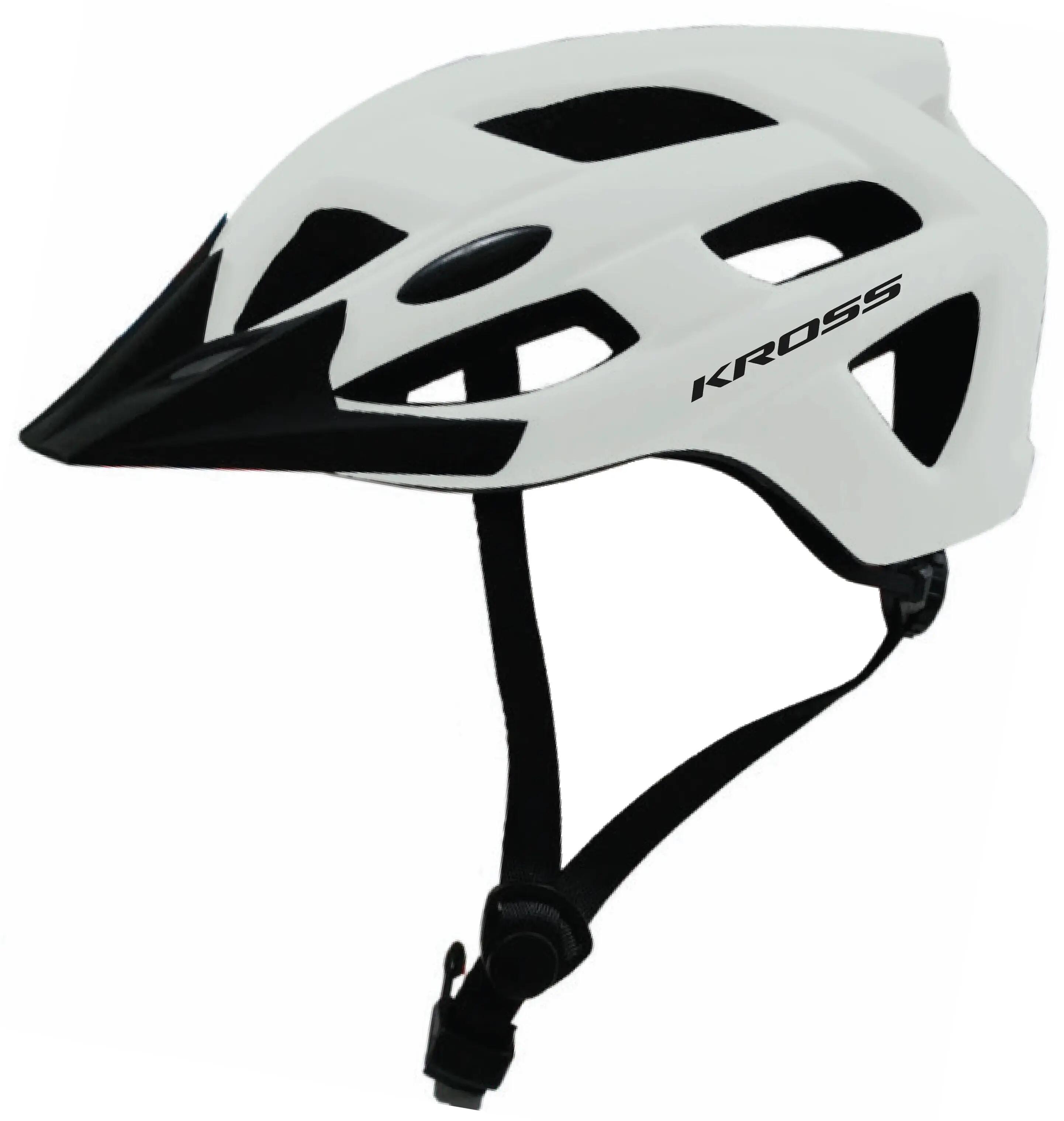 Beżowy kask rowerowy MTB KROSS ATTIVO 3/5