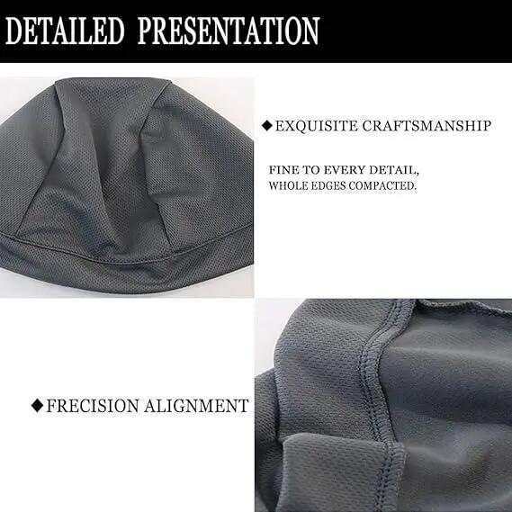 Lot de 3 bonnets rafraîchissants pour casque, évacuant la transpiration, pour le 4/7