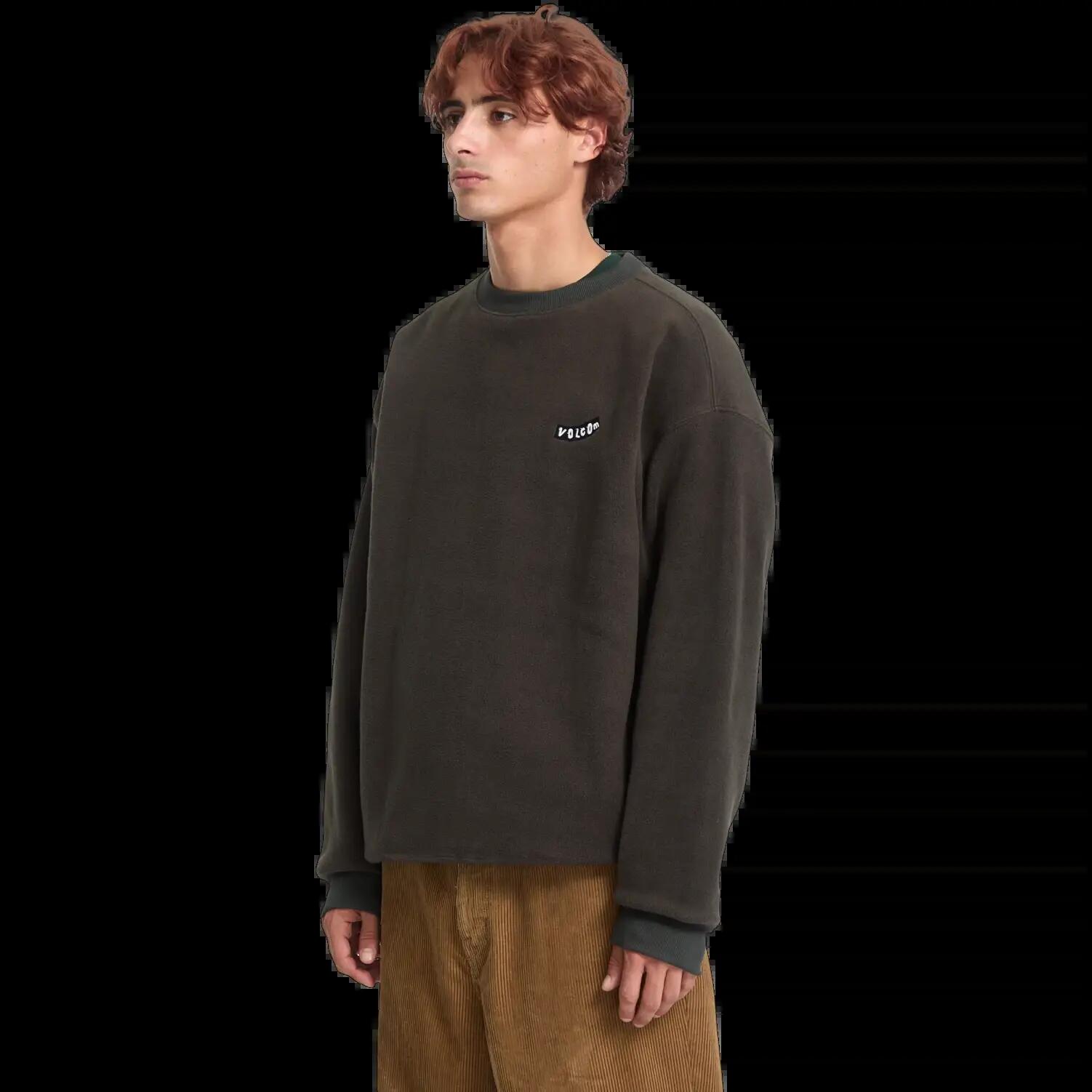 Sweat Volcom Too Kool Lse Noir 6/7