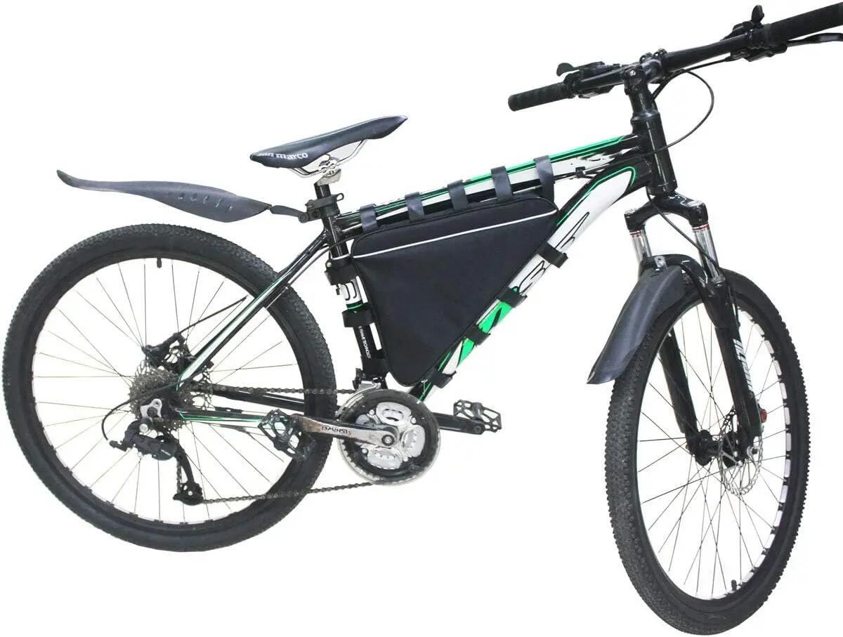 Sacoche étanche pour batterie Li-Ion (39 x 34 x 26 cm) pour VTT, style triangle 3/7