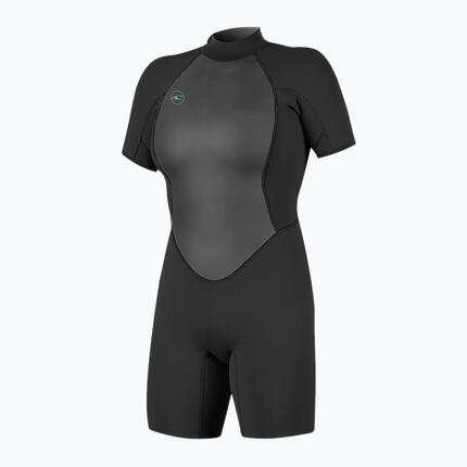Neoprene Shorty Wms Reactor-2 2mm Back Zip S/S Spring Damen - Schwarz