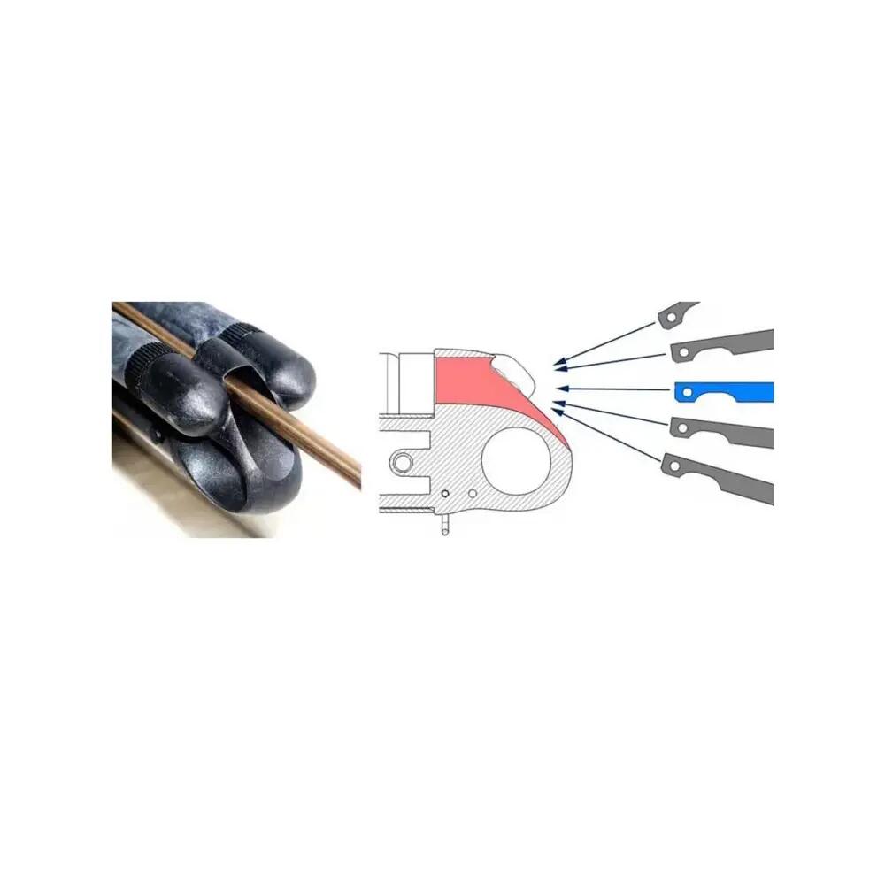 Arbalète Cressi Comanche Rail Alluminio Nero 5/8