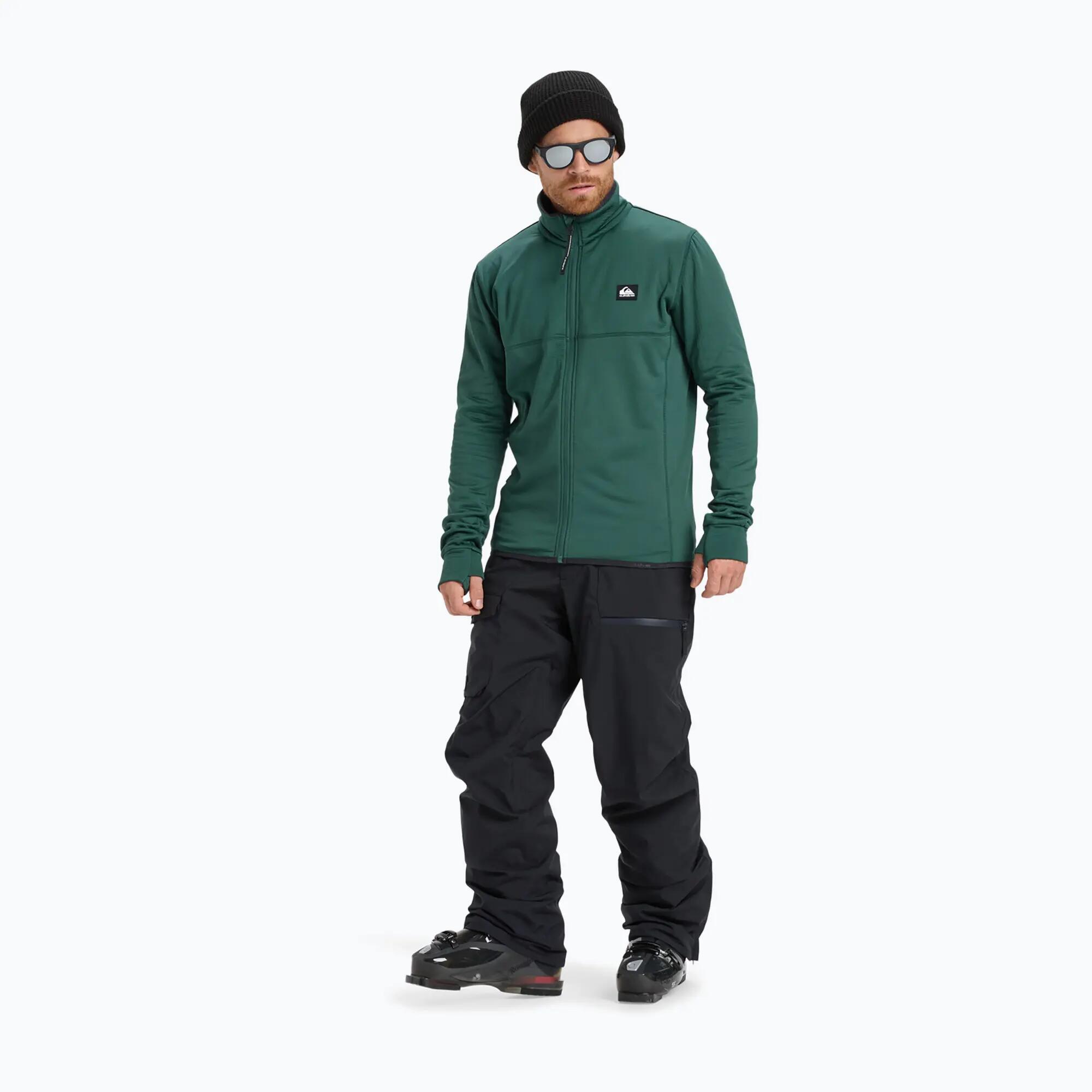 Bluza snowboardowa męska Quiksilver Steep Point Full Zip Fleece 2/7