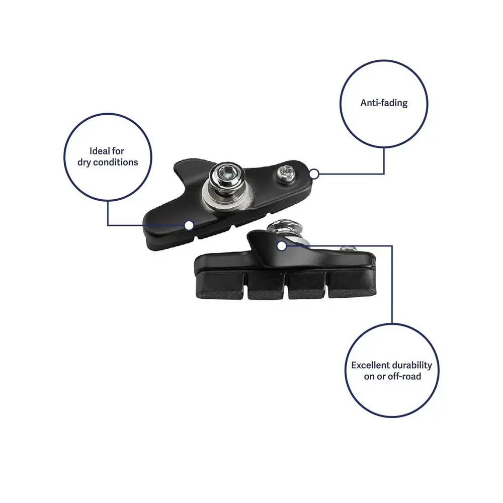 Plaquetas de travão Shimano br-5800 — Prata 3/4