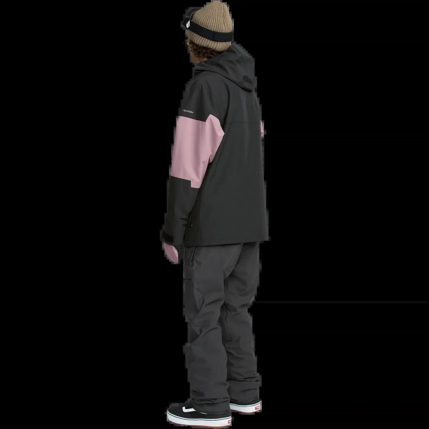Veste de snowboard à capuche Volcom PRIMRY INS MAUVE 4/7