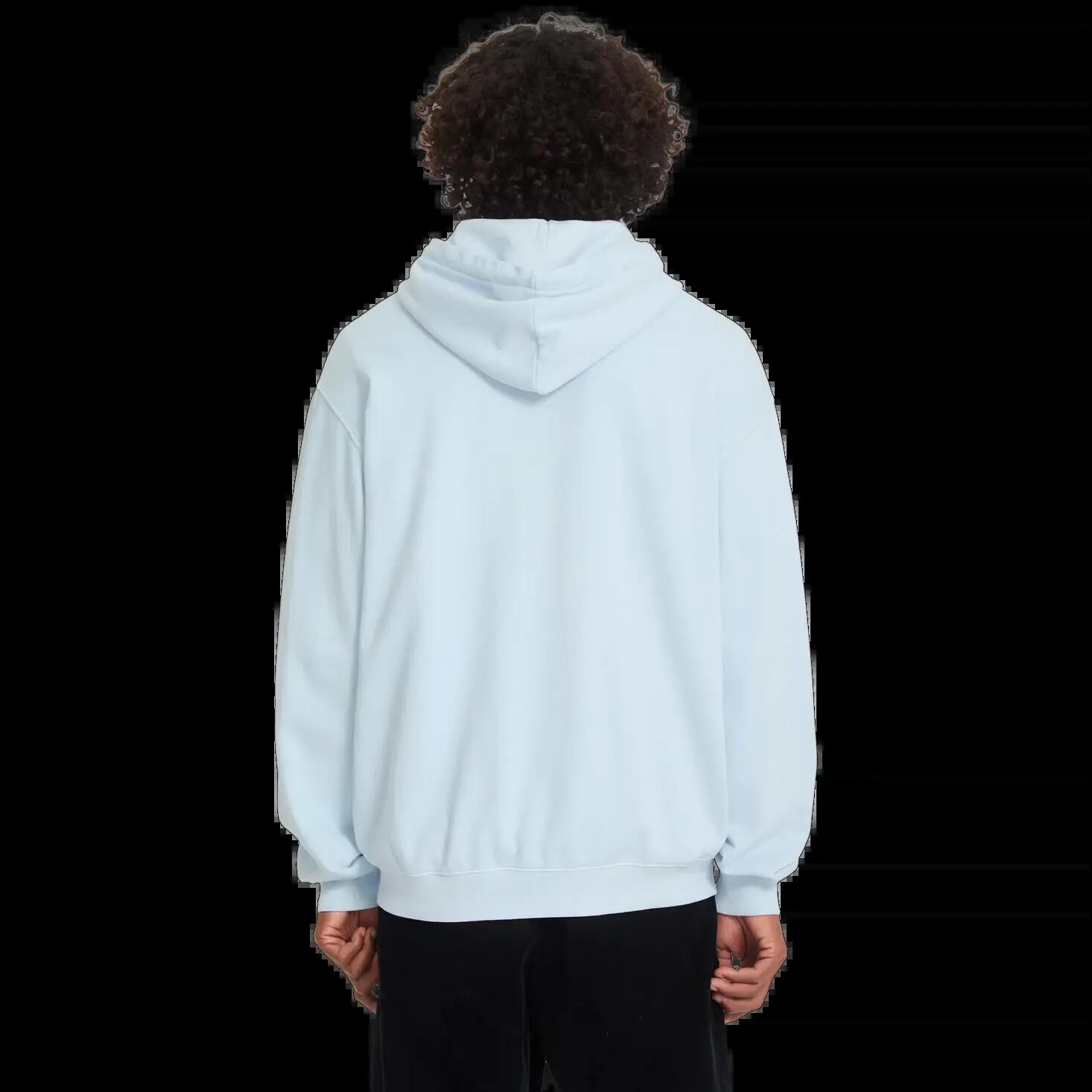 Sweat à capuche zippé Volcom SINGLE STONE TW Bleu Clair 2/6
