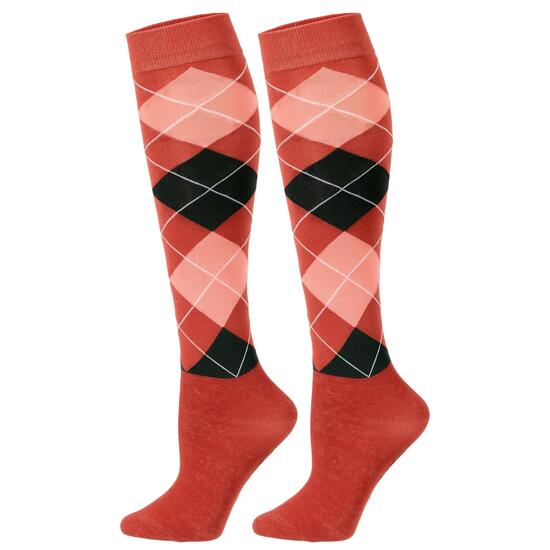 Chaussettes montantes Argyle