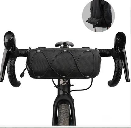 Sacoche de guidon pour vélo - Sacoche avant avec bandoulière pour vélos de route