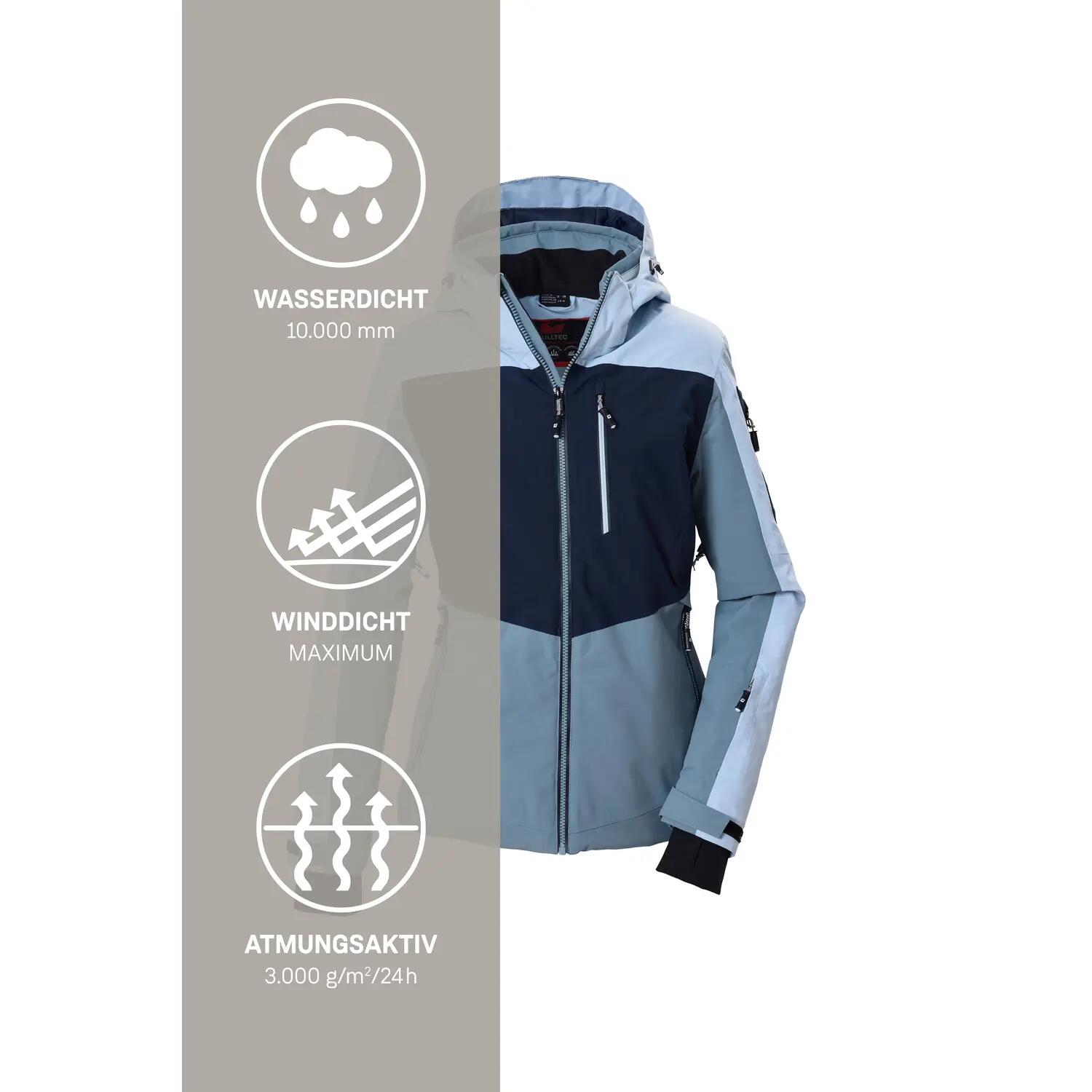 Damen Skijacke Funktionsjacke mit abzippbarer Kapuze 6/7