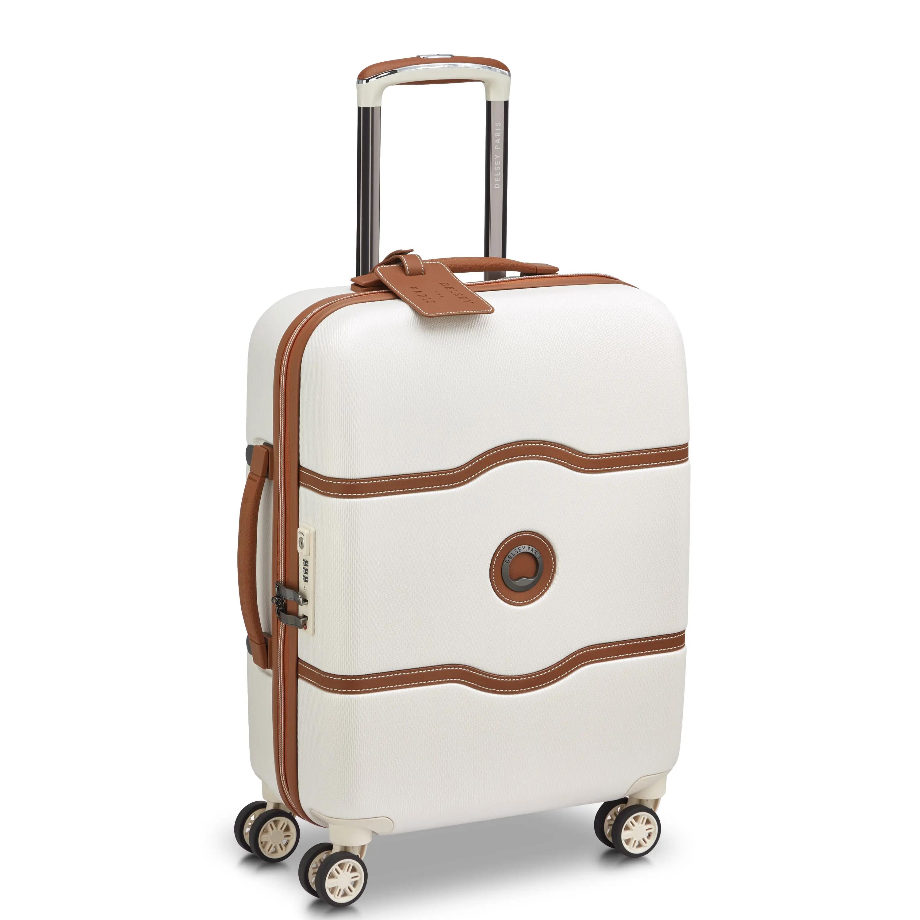 Delsey Chatelet Air mała biała walizka 55 cm 2/8