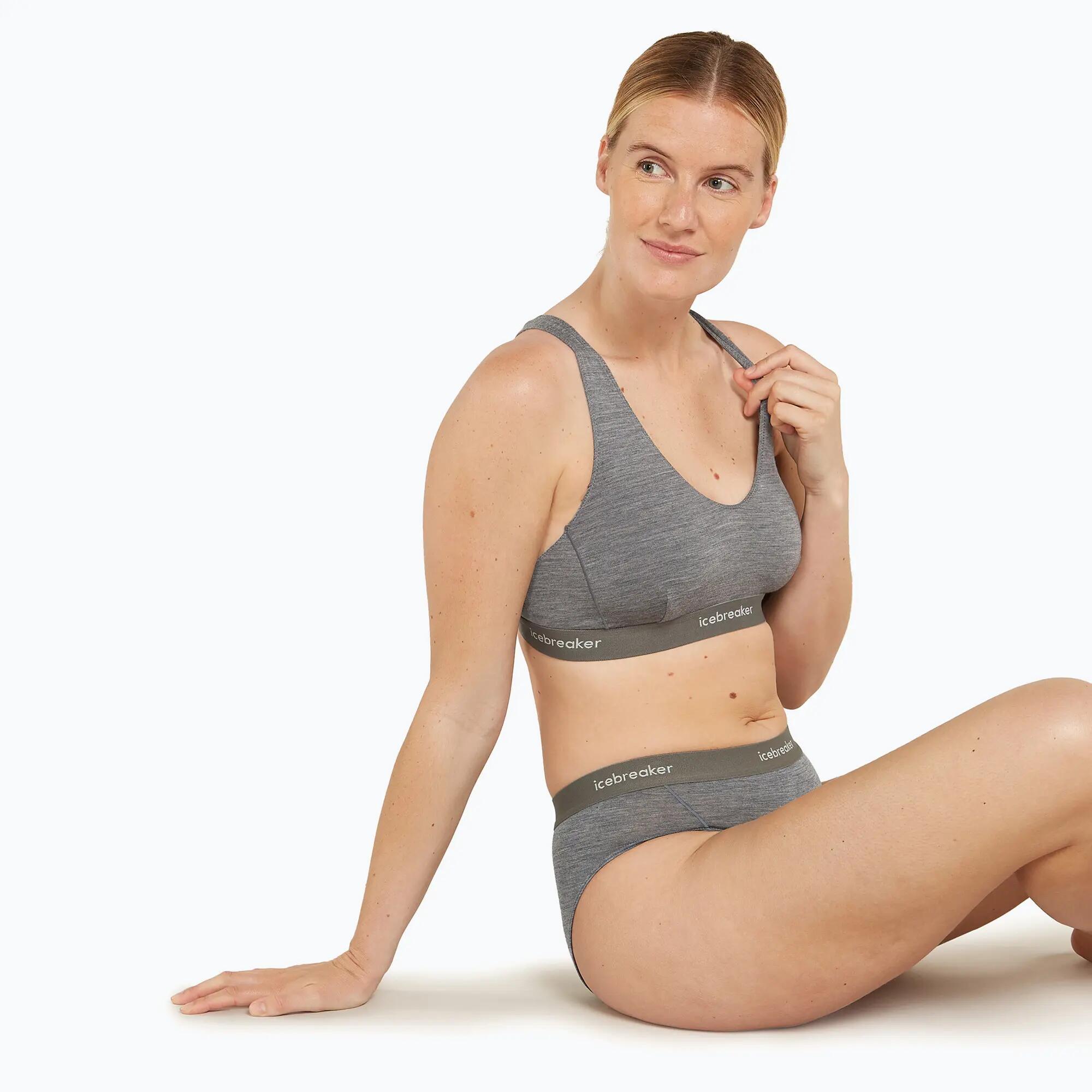Slip termoattivi da donna icebreaker Merino 125 Cool-Lite Sprite Hipster 7/7