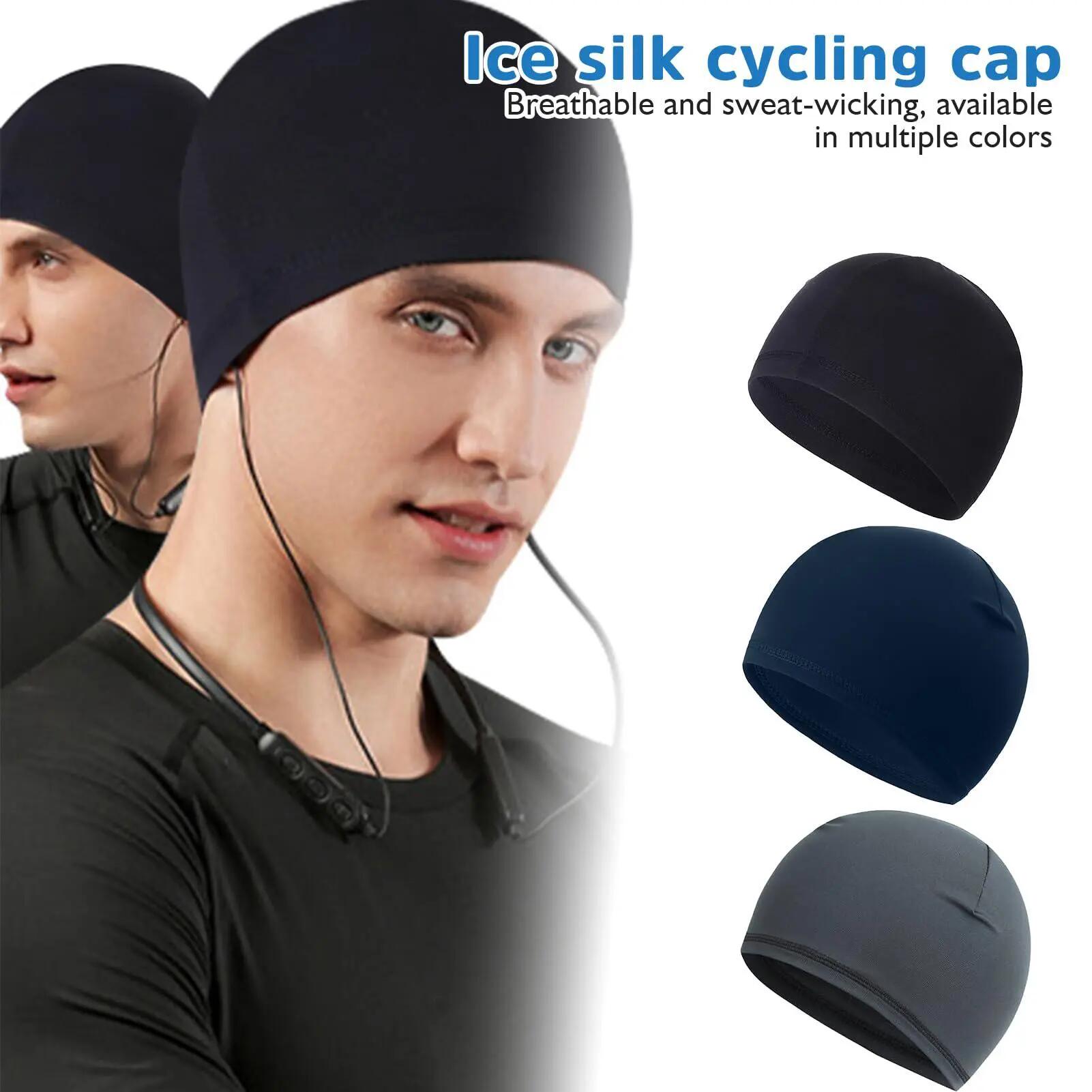 Ensemble 3 pièces pour le cyclisme : casquette, bandana et doublure de casque. C 5/5