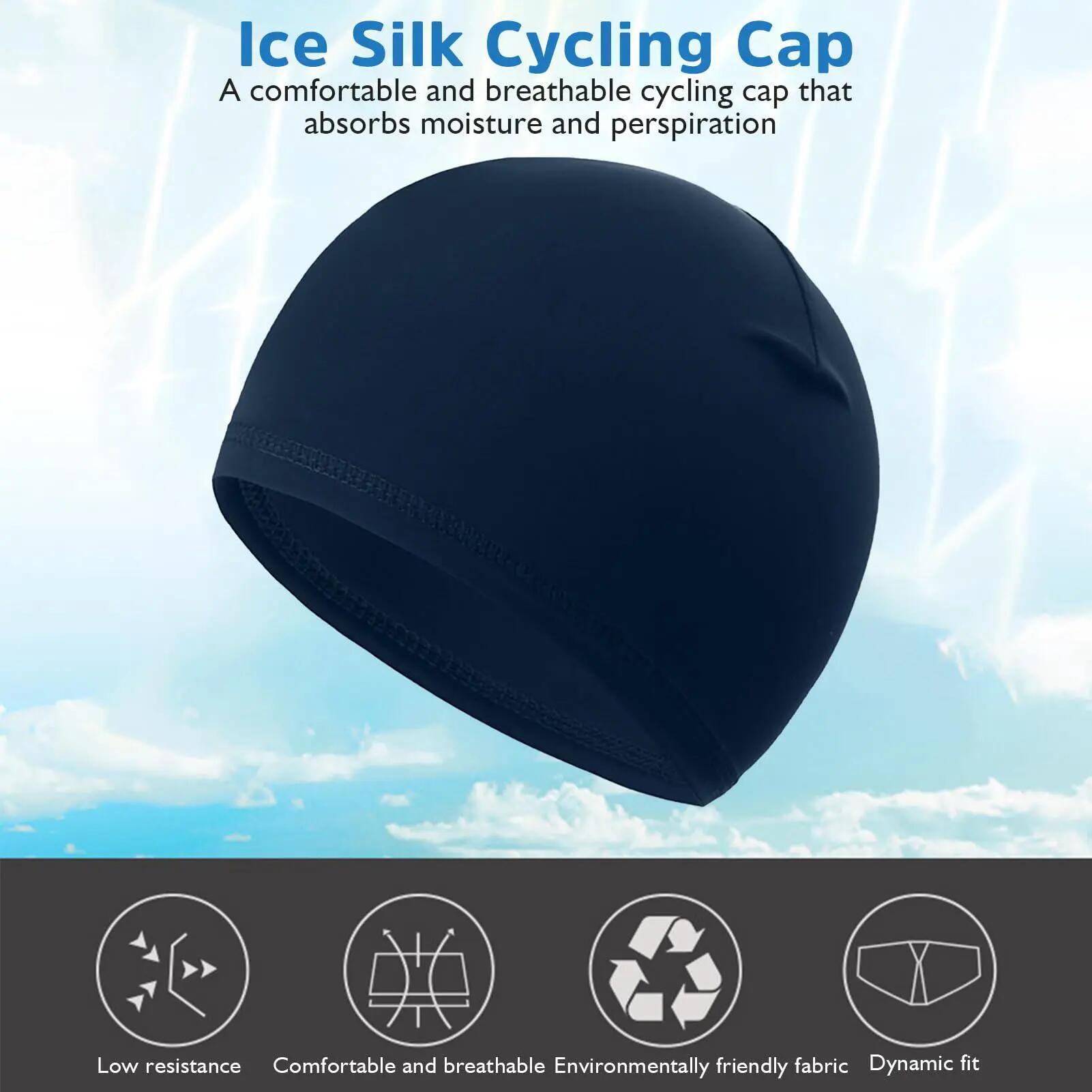 Ensemble 3 pièces pour le cyclisme : casquette, bandana et doublure de casque. C 2/5