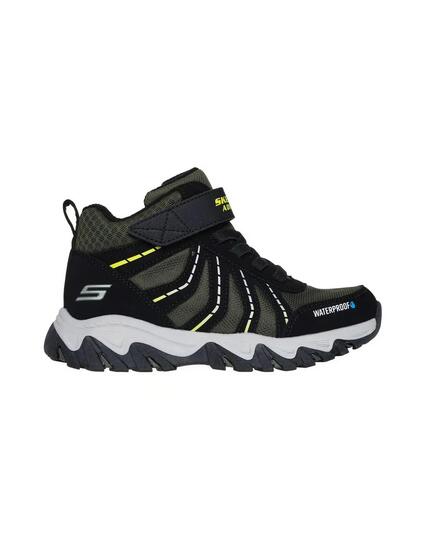 Chaussures pour enfant Skechers Rugged rang Vert.