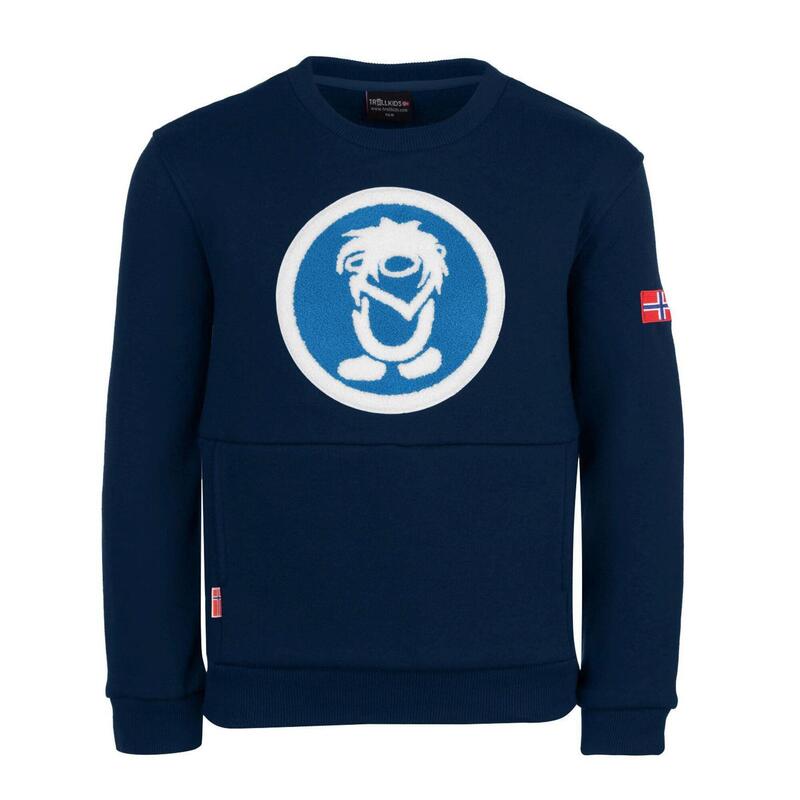 Sweat enfant Trolltunga bleu marine