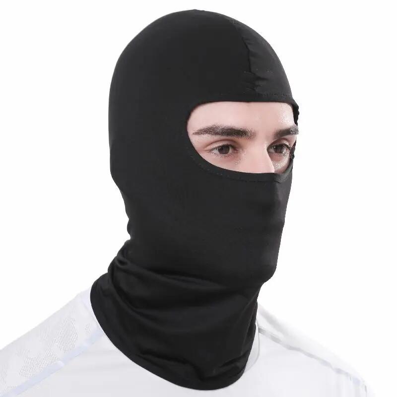 Masque de vélo 2 pièces avec protection solaire - Cagoule - Protection UV pour l 7/7