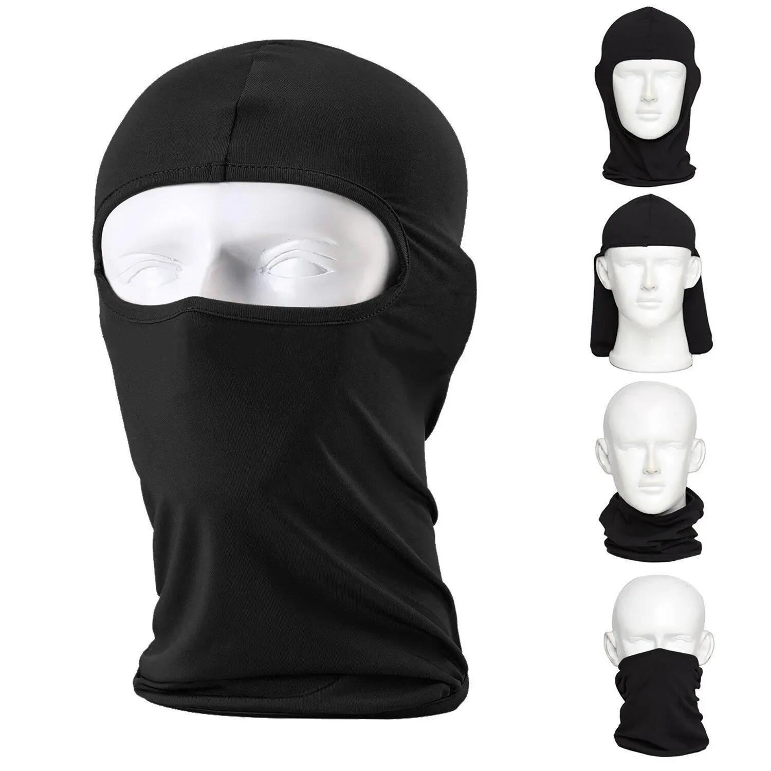 Masque de vélo 2 pièces avec protection solaire - Cagoule - Protection UV pour l 4/7