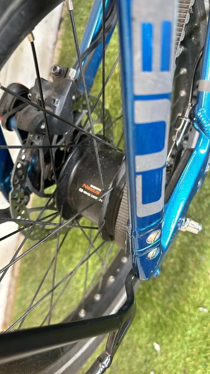 Second Life - Gereviseerd Cube electric transport stadsfiets bike 360Wh, blauw 5/7