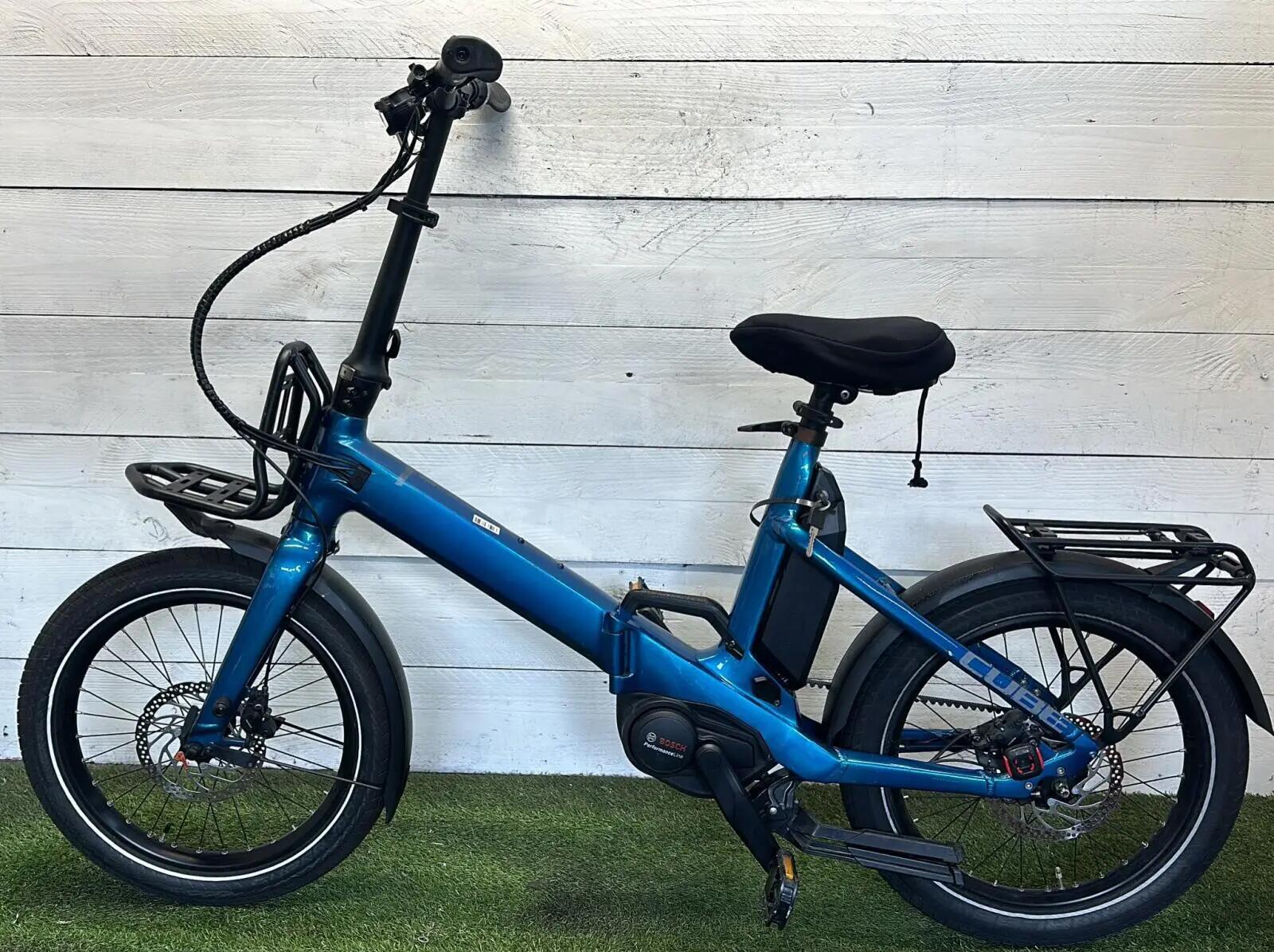 Second Life - Gereviseerd Cube electric transport stadsfiets bike 360Wh, blauw 2/7