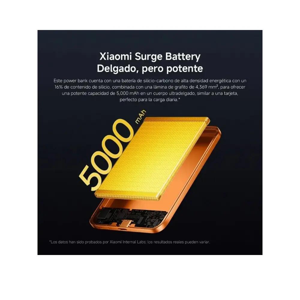 Externe Batterie Xiaomi UltraThin Magnetic 5000mAh 15W 7/10