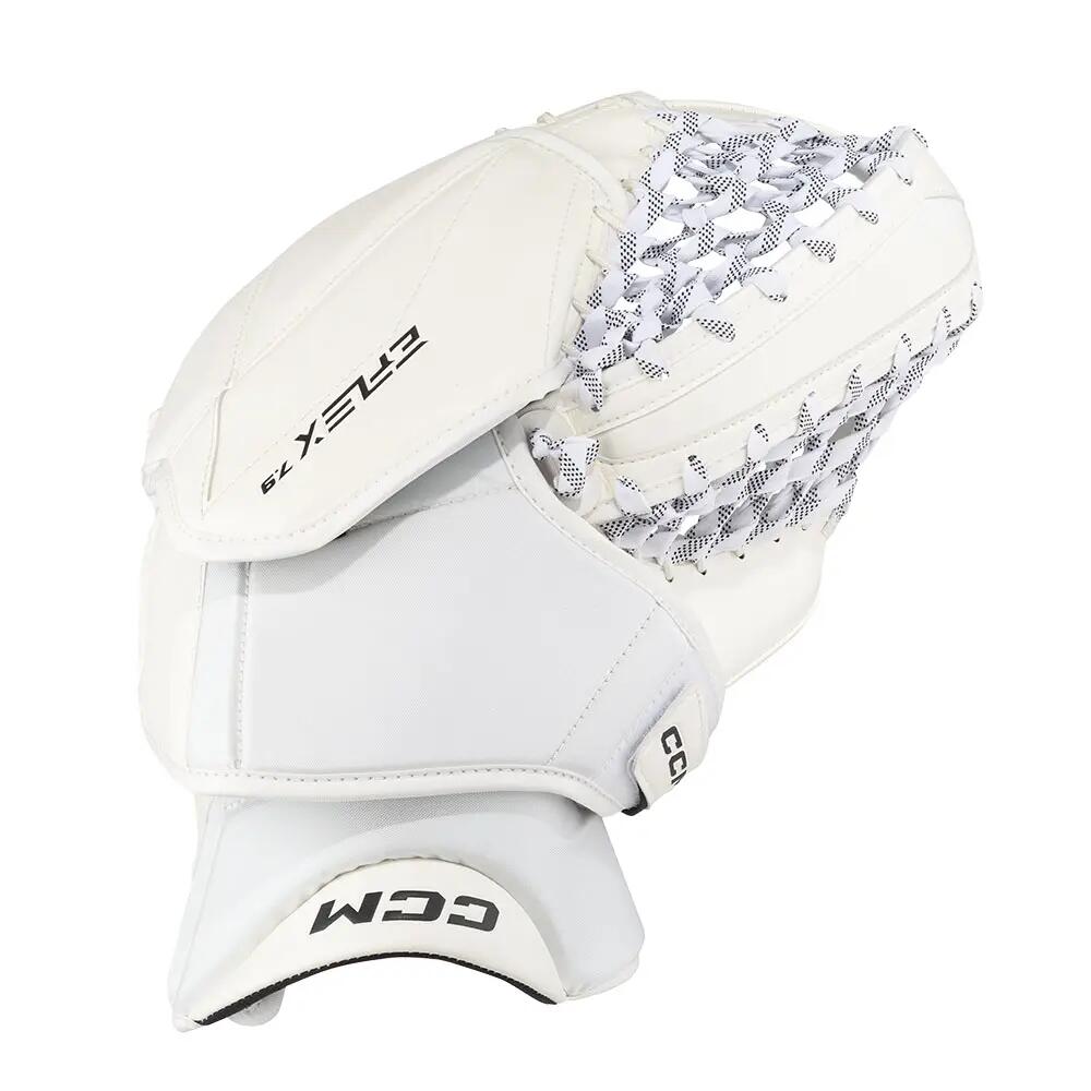 Eflex 7.9 Goalie Catcher - Intermediate - White - Regular 2/4