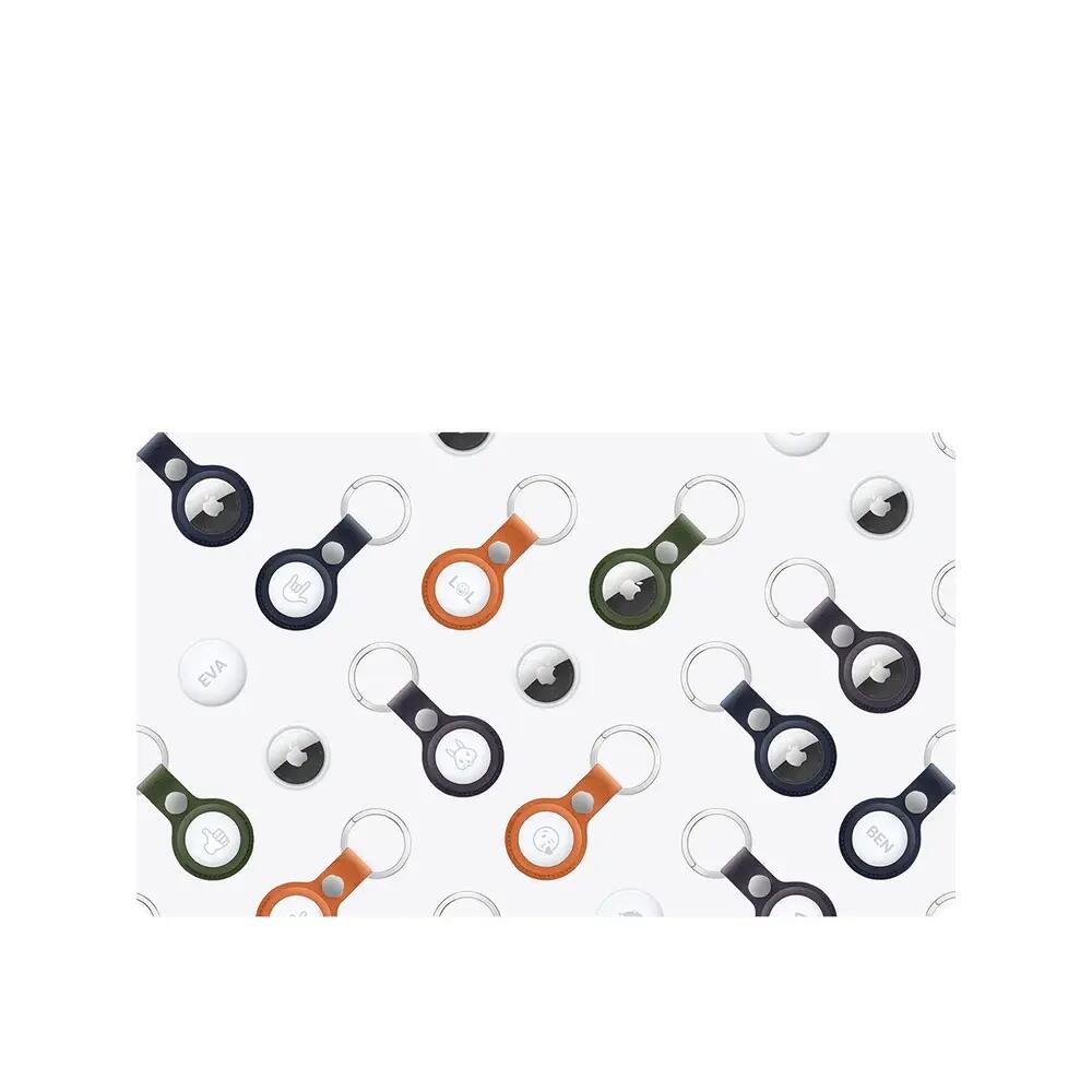 Dispositif de suivi Apple AirTag (2ème génération) Argent/Blanc 3/6