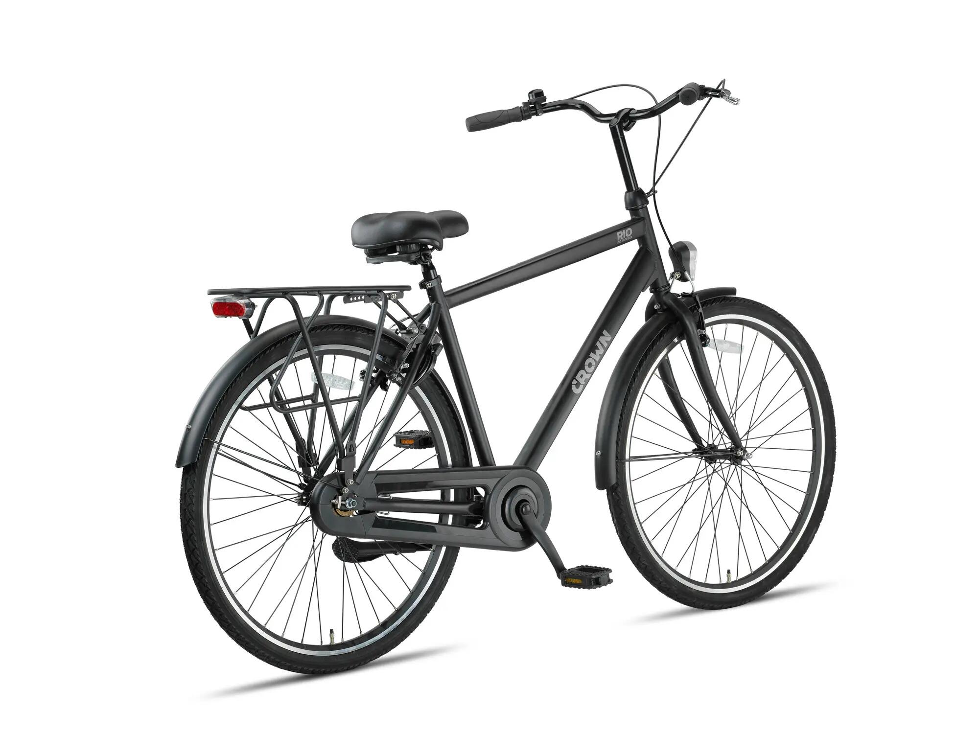 Crown Rio Herenfiets 28 inch 52 cm Mat Zwart 3/7