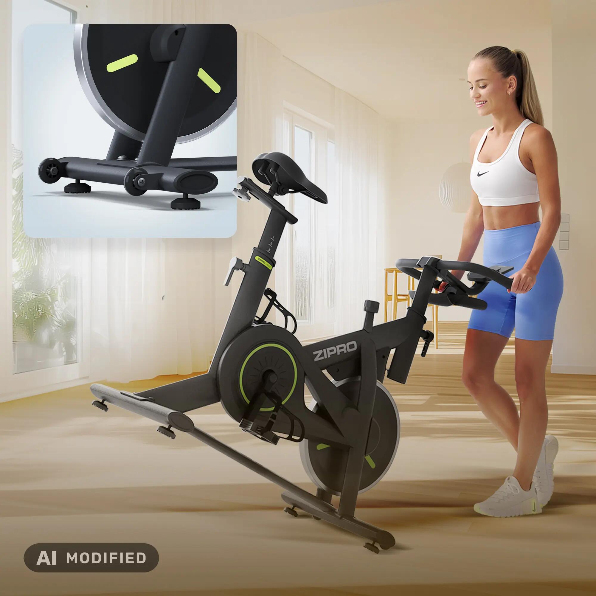 Zipro Modo Indoor cycling Exercise Bike Bluetooth FitShow 6/16