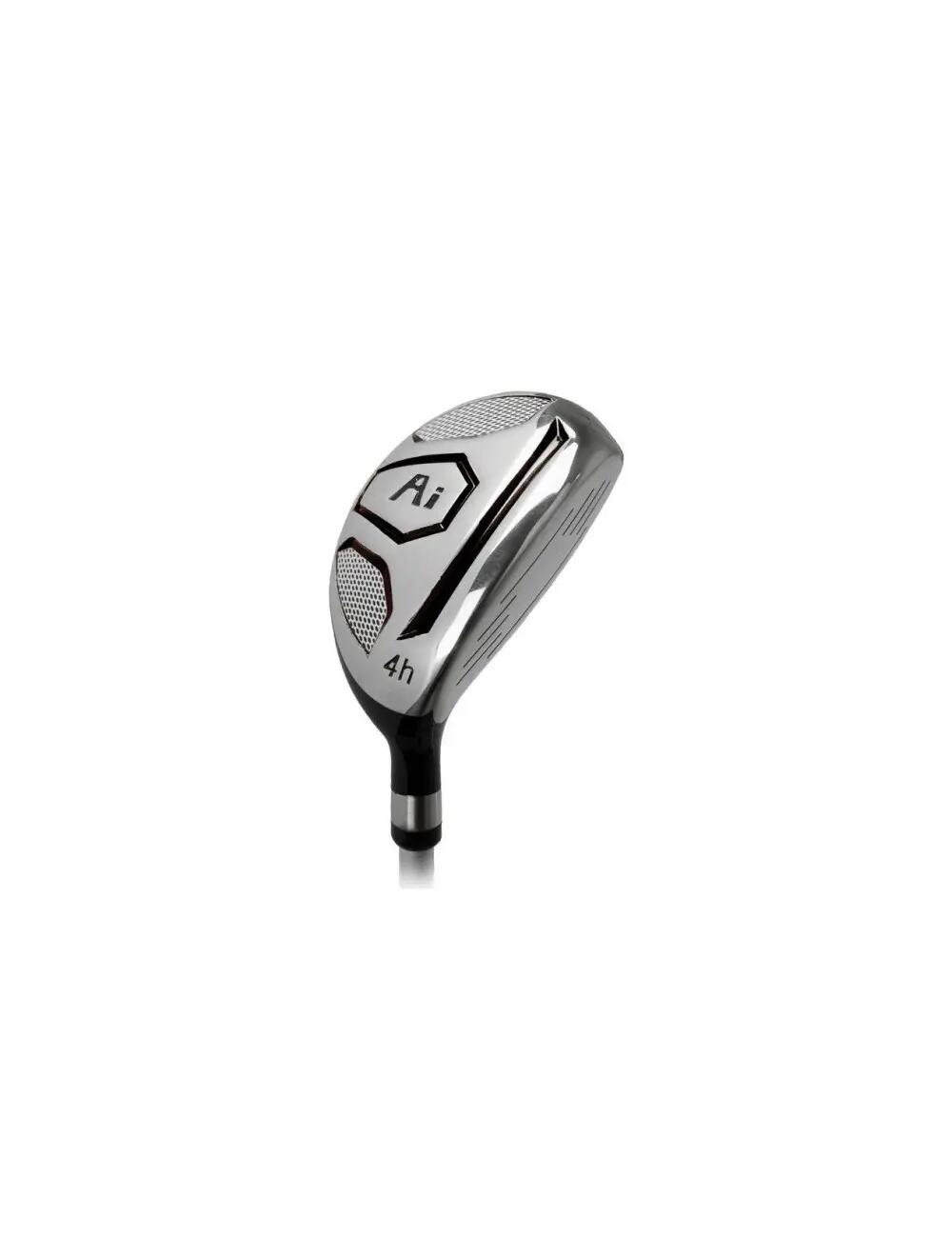 Lynx Conjunto de Golfe Junior de 6 tacos para 60–63" (154–165 cm), Prateado 5/8