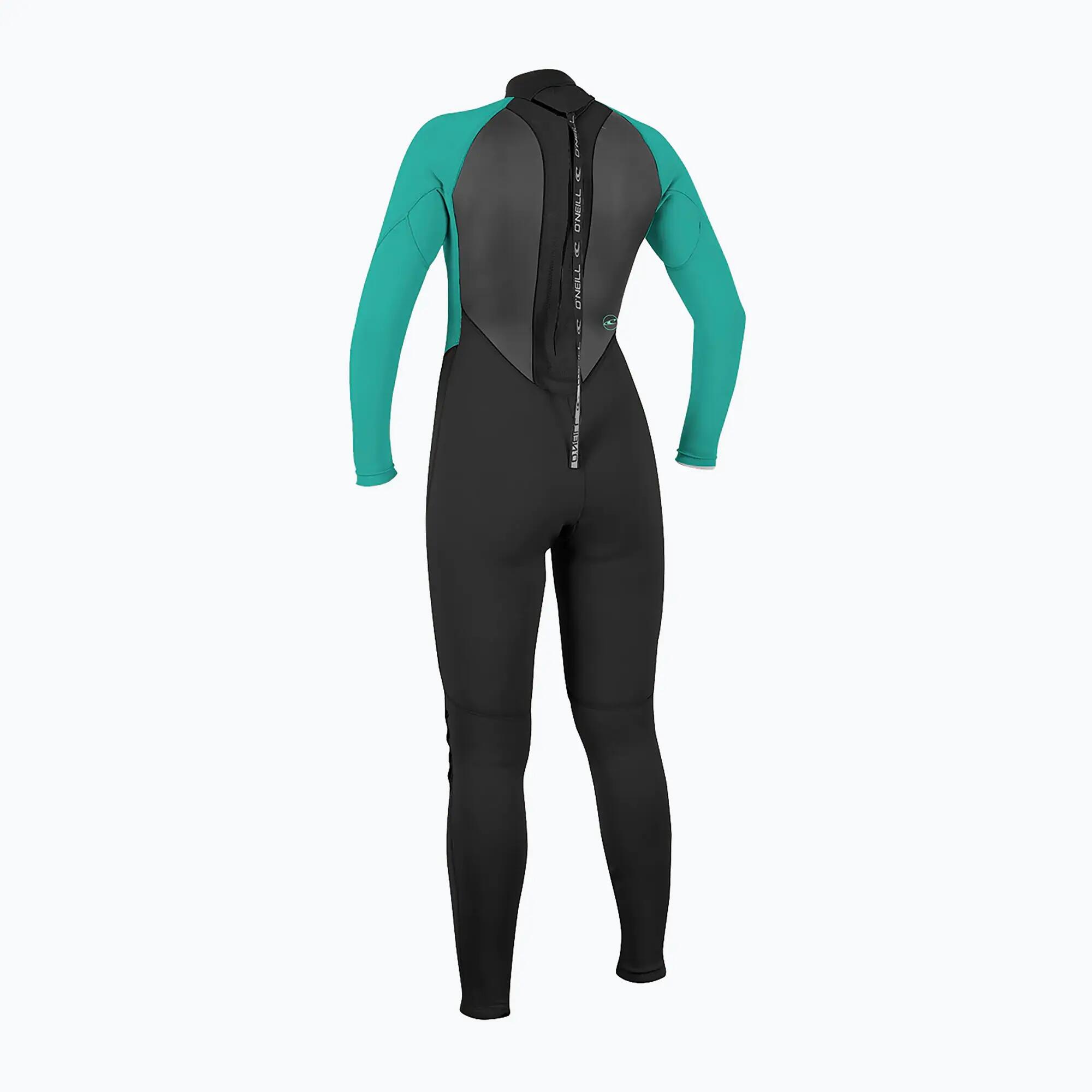 Combinaison de Surf 3/2mm Zip Dos - Noir - Reactor II - Femme 2/4