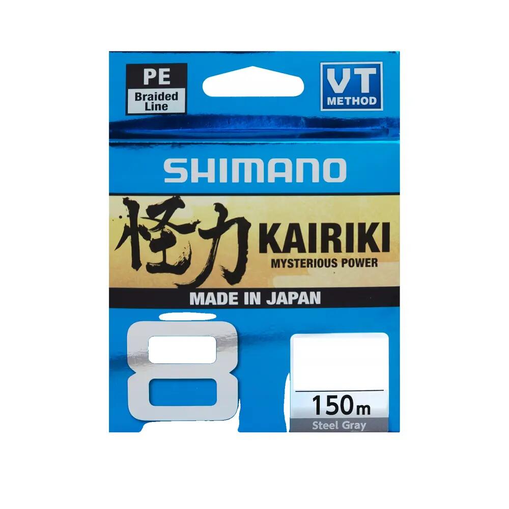 Filo da pesca intrecciato Shimano Kairiki 150m 8/8