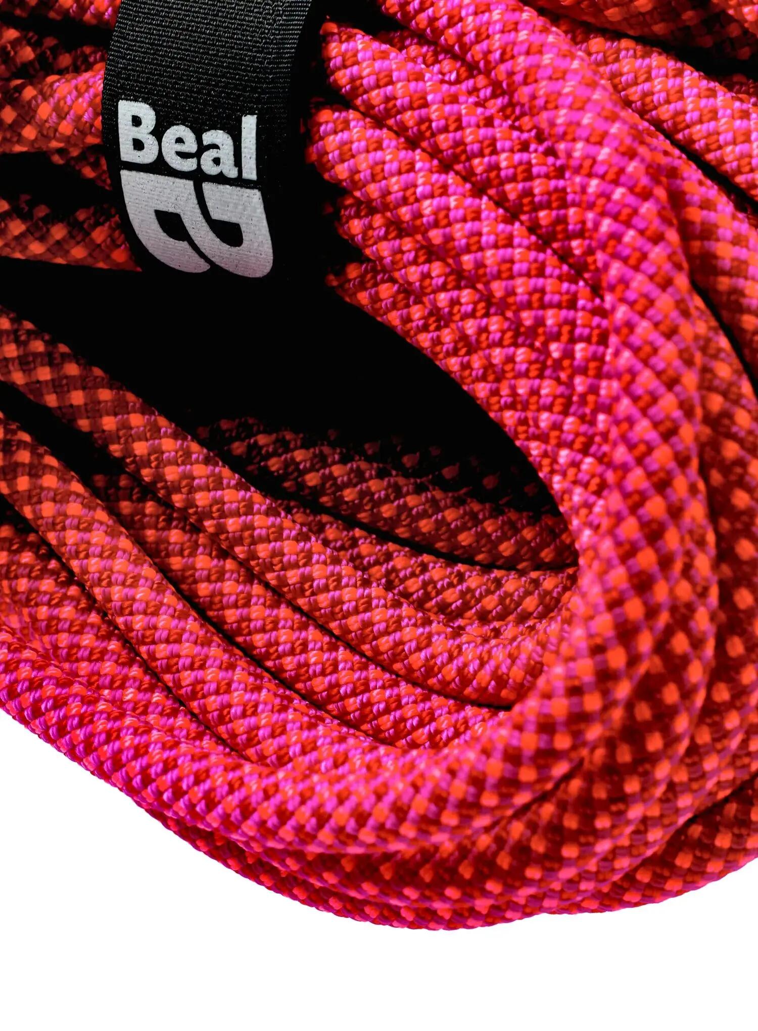 Lina dynamiczna Beal Stinger Unicore 9,4 mm x 70 m Golden Dry  - fuchsia 2/5