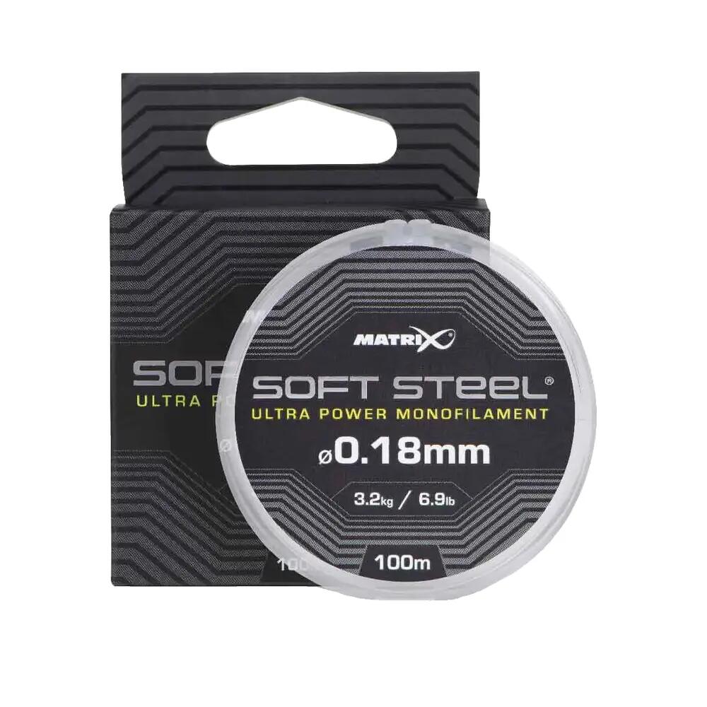 Fil di pesca Matrix Soft Steel Ultra Power 100m Argento 3/4