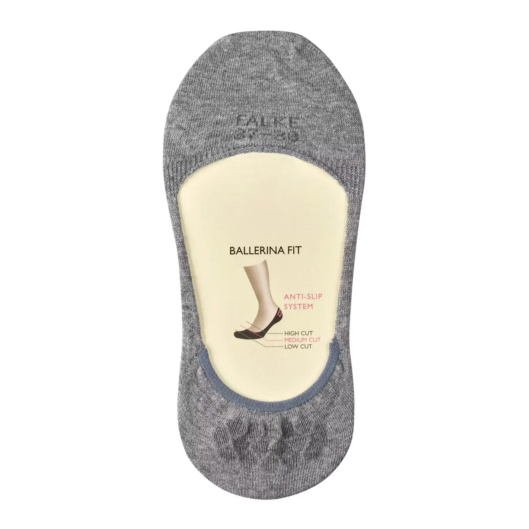Onzichtbare damessokken Falke Step Medium Cut 4/6