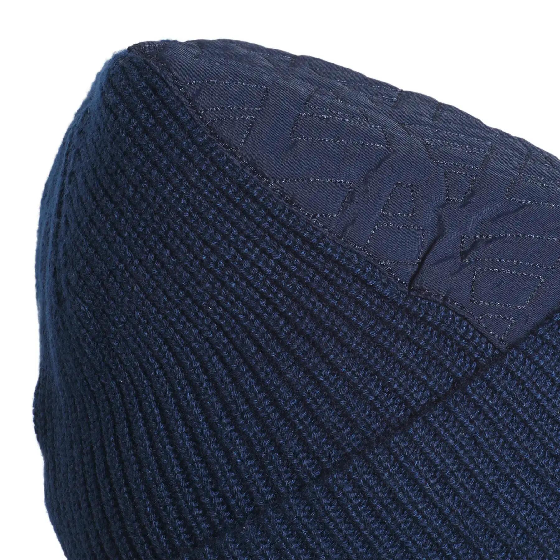 Adidas Quilted Beanie, Gorro para Hombre, Azul Marino 4/4