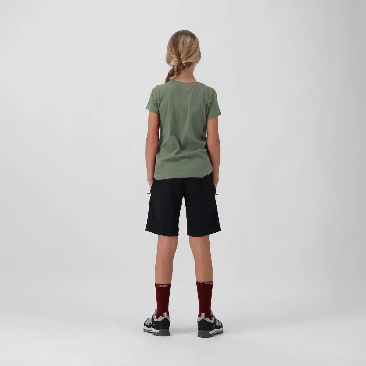 T-shirt z bawełny organicznej dziewczęcy CMP 4/5