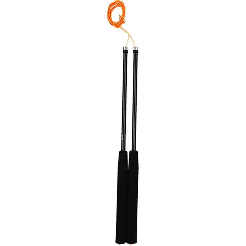 Diabolo Jazz Zwart + Zwarte Fibersticks 31 cm HENRYS 3/3