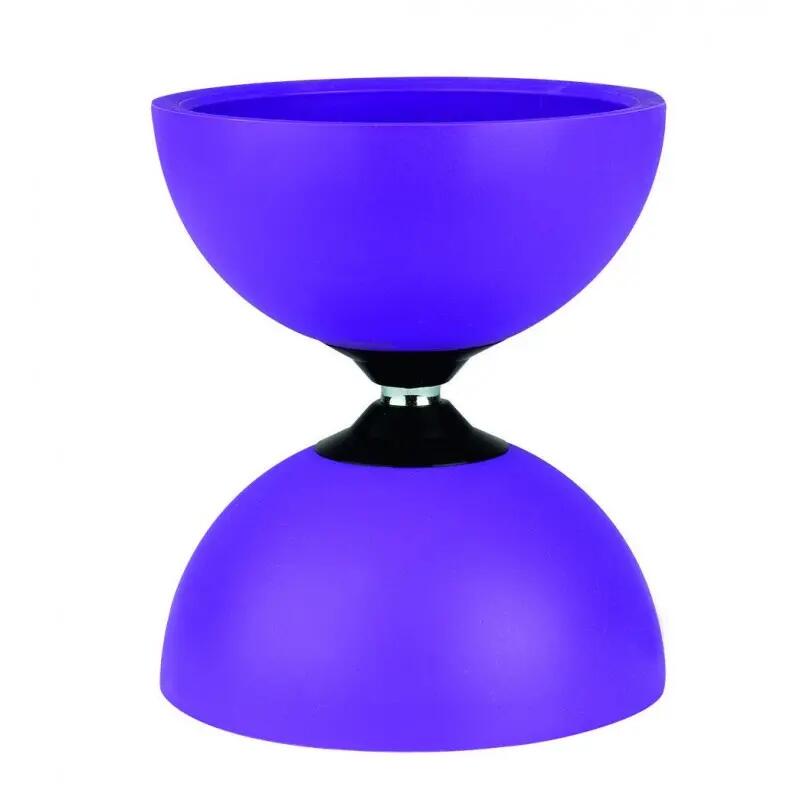 Diabolo Jazz violet + baguettes fibre noir 31 cm HENRYS 2/3