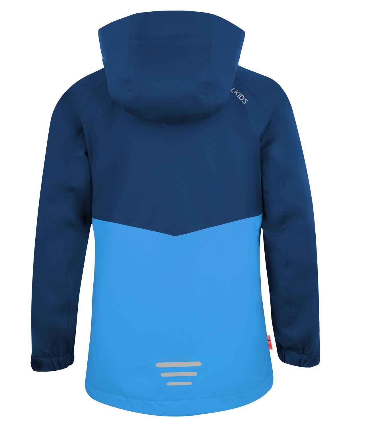 Kinder 3in1 Jacke Bryggen Wasserdicht Marineblau / Mittelblau 2/5